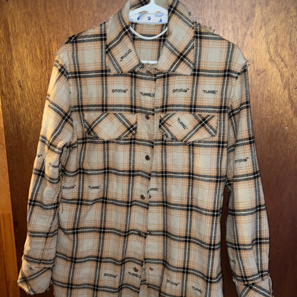 Off white Flannel